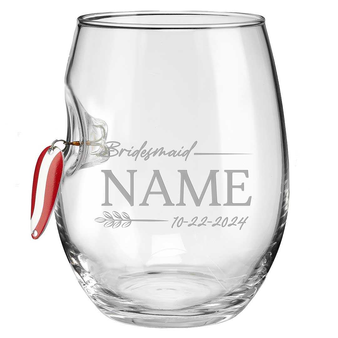 Bridesmaid Wine Glasses - BenShot