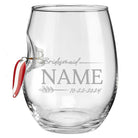 Bridesmaid Wine Glasses - BenShot