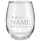 Bridesmaid Wine Glasses - BenShot