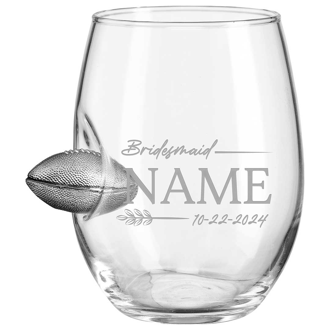 Bridesmaid Wine Glasses - BenShot