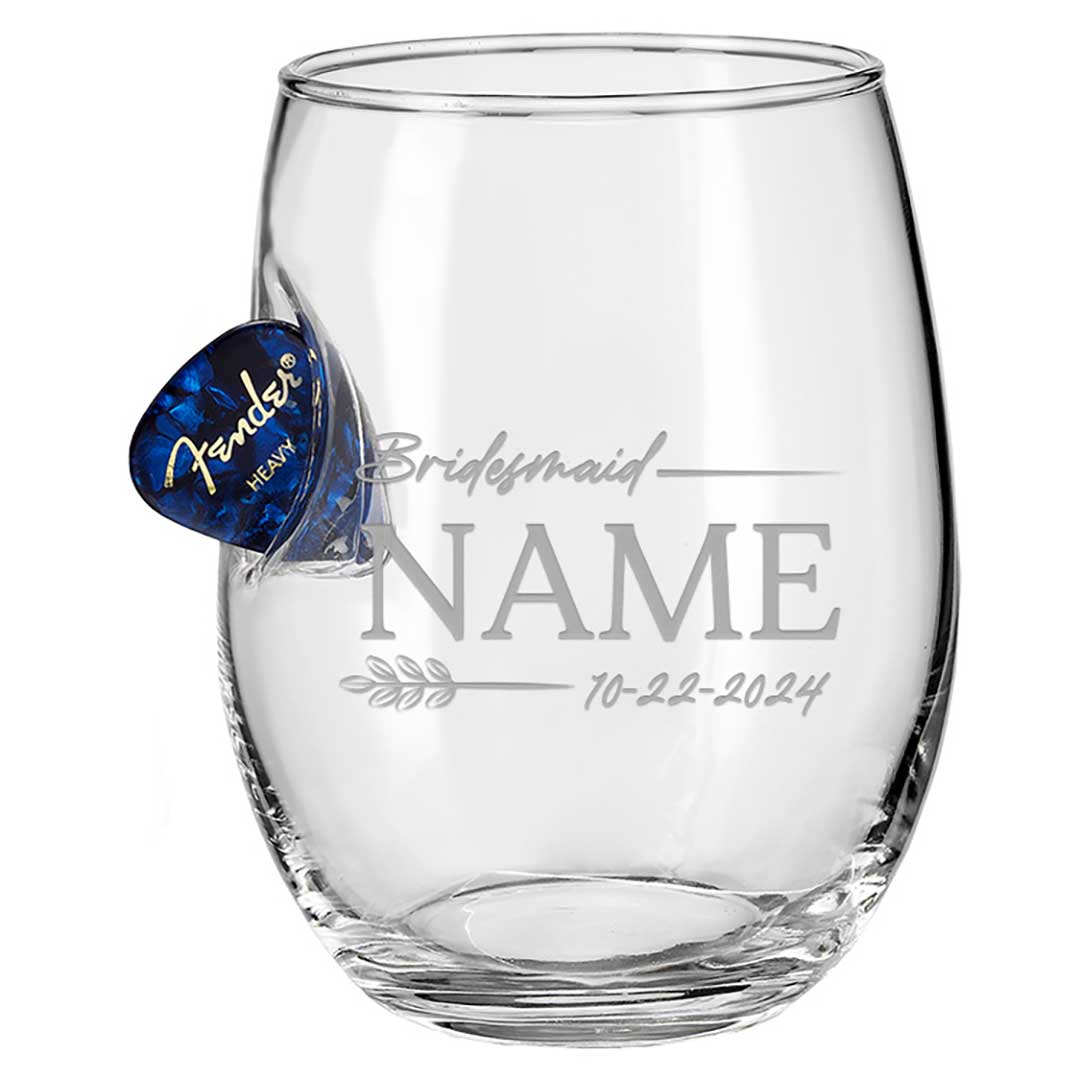 Bridesmaid Wine Glasses - BenShot