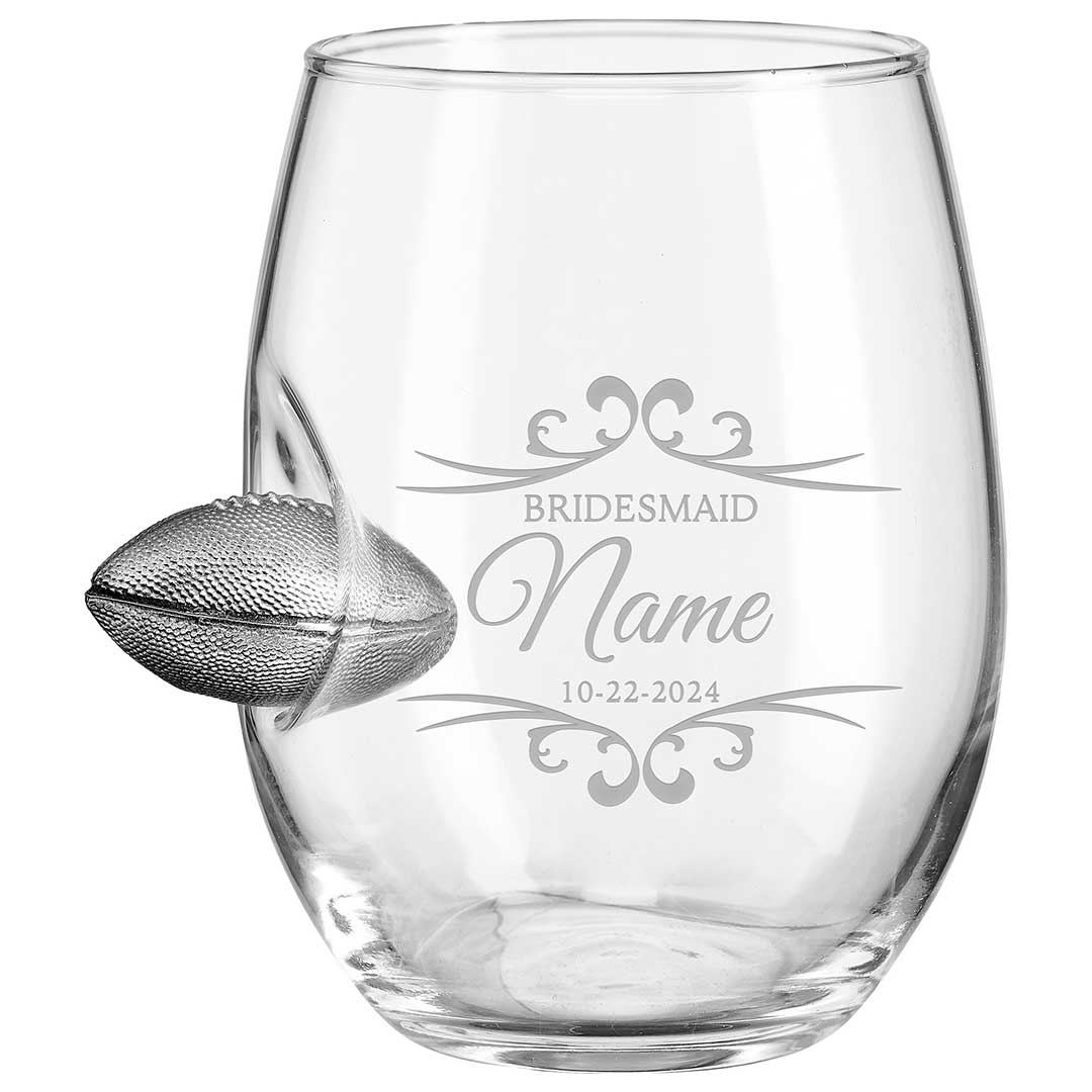 Bridesmaid Wine Glasses - BenShot