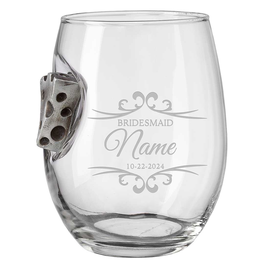 Bridesmaid Wine Glasses - BenShot