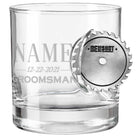 Groomsmen Whiskey Glasses - BenShot