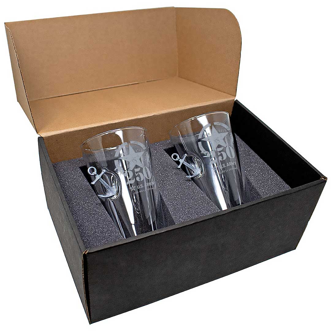 Military 250th Anniversary Glasses - BenShot
