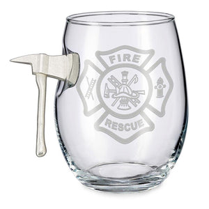 BenShot Fire Axe Glass - Maltese Cross - BenShot