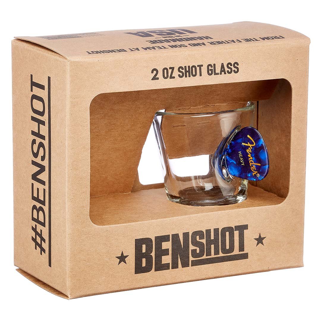 BenShot Guitar Pick Glasses