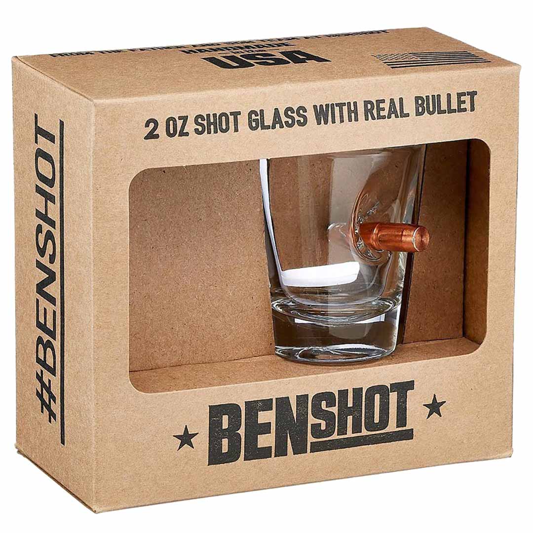 BenShot Coffee Mug with Real .308 Bullet - Made in The USA