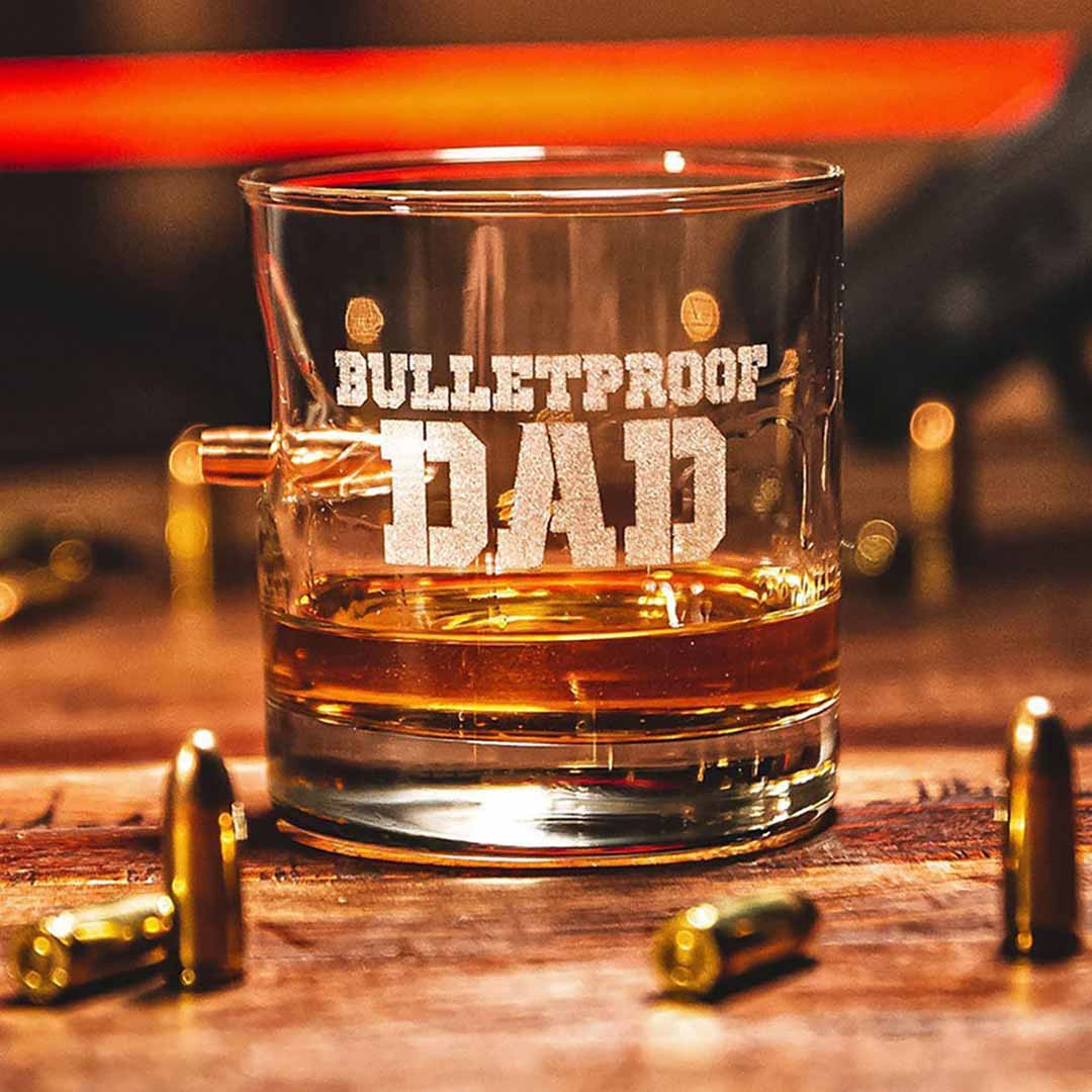 "Bulletproof Dad" Glasses – BenShot