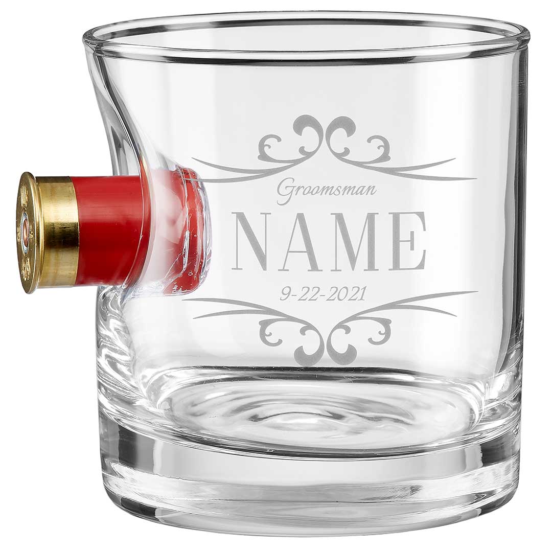 12 Custom Engraved 2024 Mustache Pint Glasses for Groomsmen