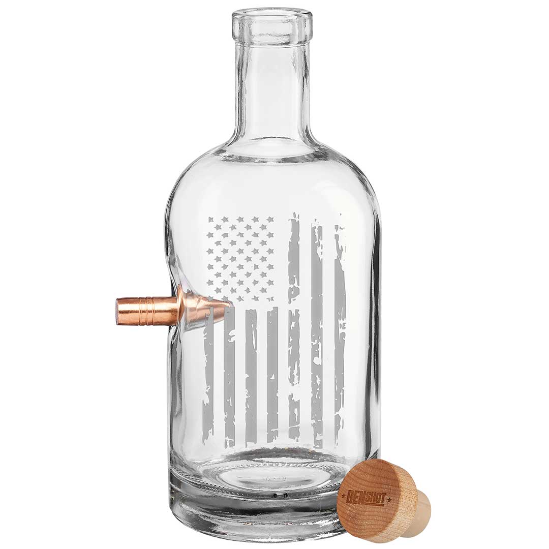 US Army Decanter Set, Military Whiskey Decanter