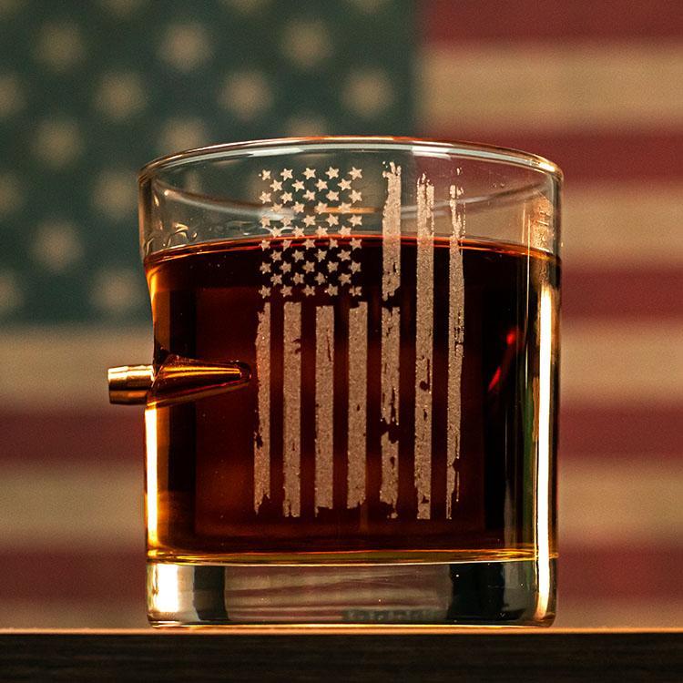 Patriotic Rocks Glass - 11oz - BenShot