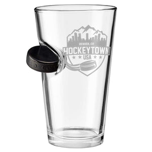 SlapShot™ Hockeytown Glasses - BenShot
