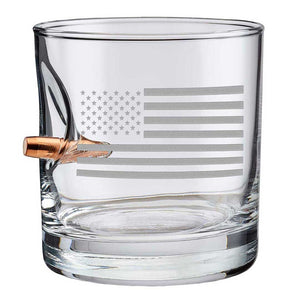 US Flag Rocks Glass - 11oz - BenShot